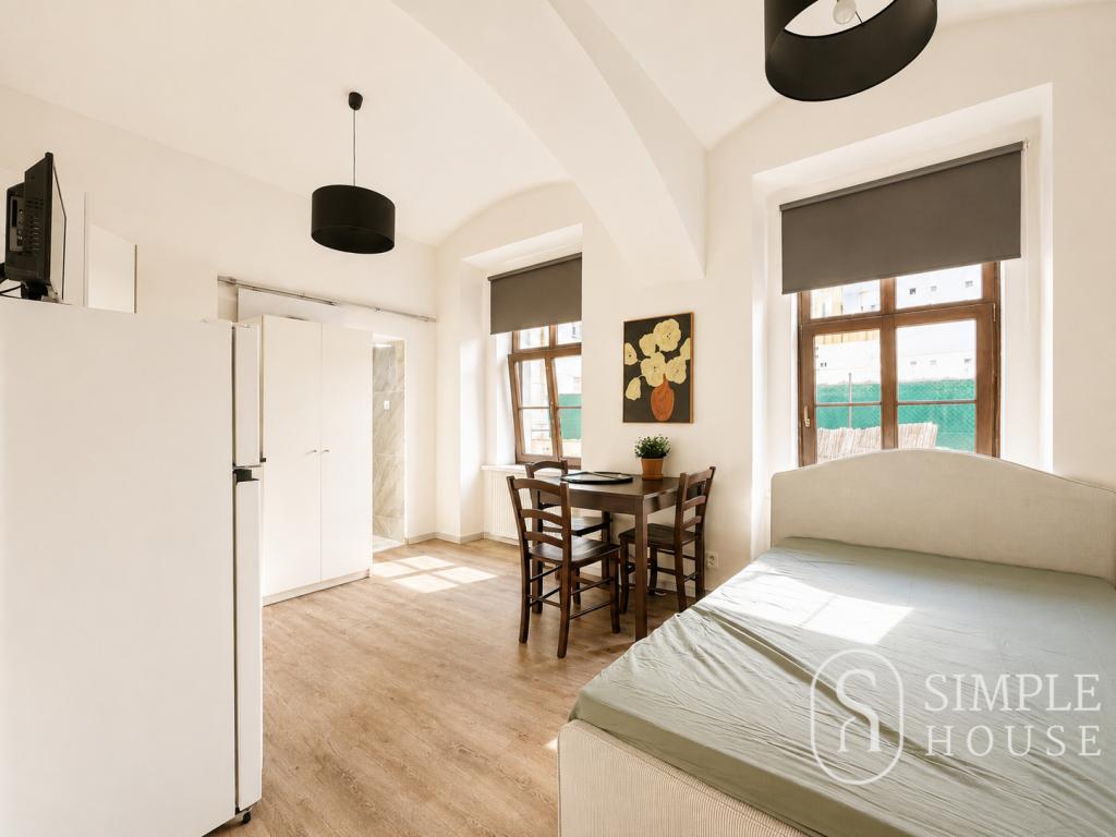 Pronájem bytu 1+kk 24 m² – pohled 2