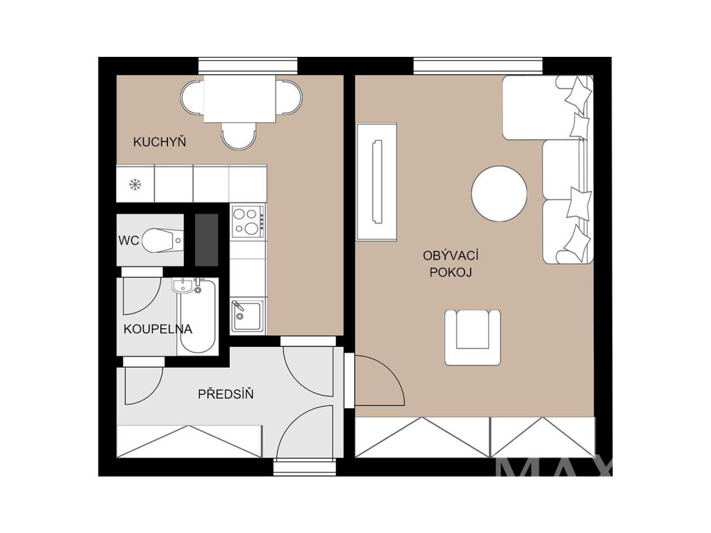 Prodej bytu 1+1 39 m2, Ostrava – náhled fotky 11