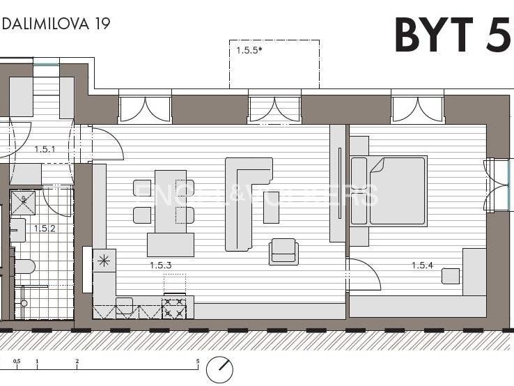 Prodej bytu 2+kk 65 m2, Praha – náhled fotky 8