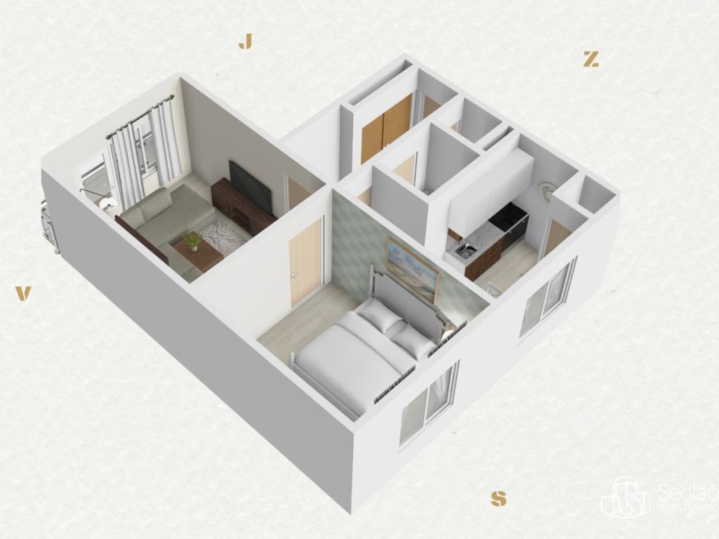 Prodej bytu 2+1 52 m2, Sokolov – náhled fotky 16