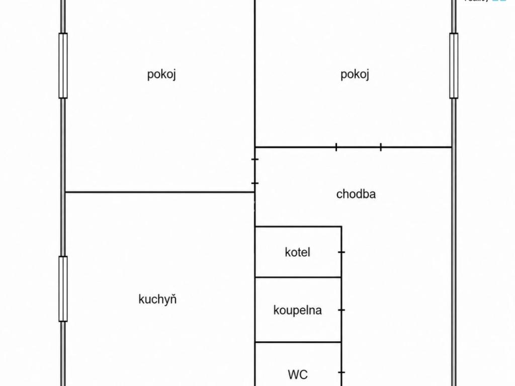 Pronájem bytu 2+kk 47 m2