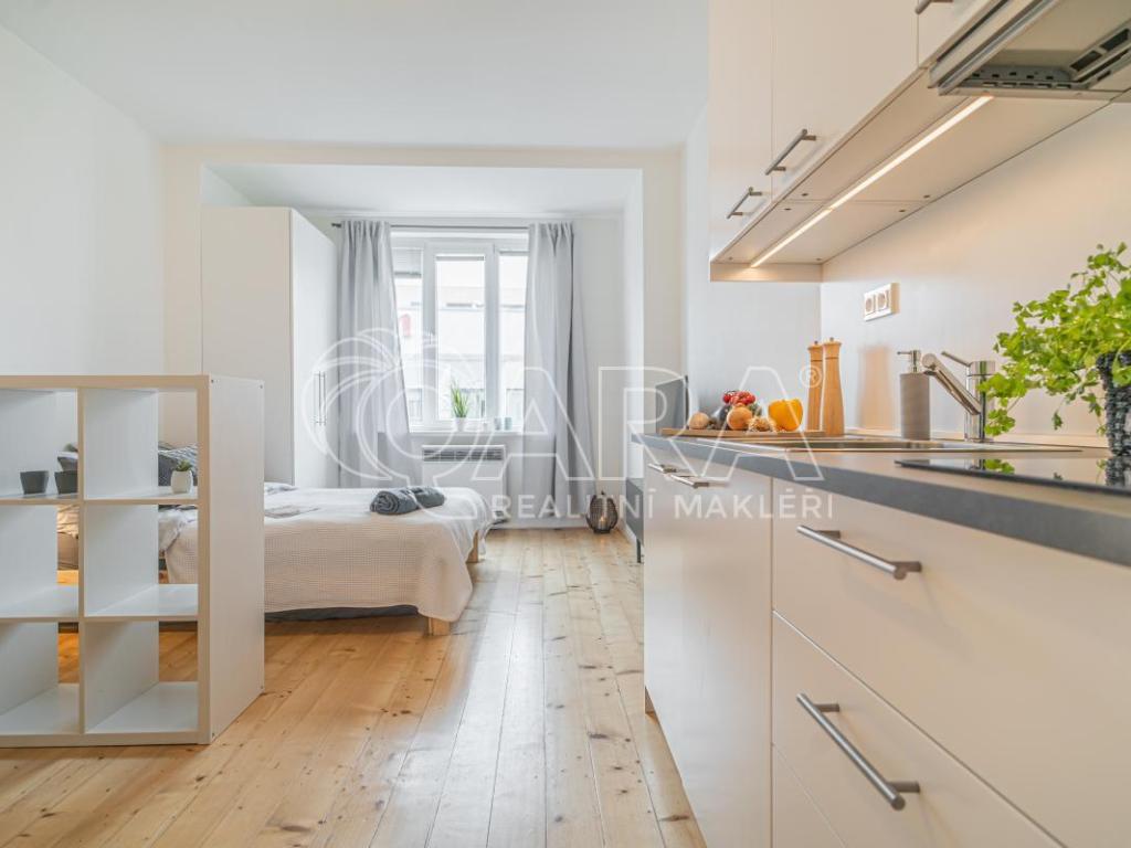 Pronájem bytu 1+kk 27 m² – pohled 4