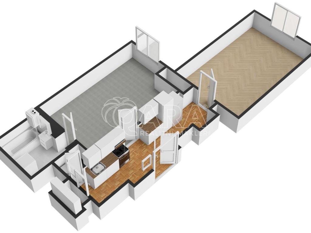 Pronájem bytu 2+1 57 m2, Praha – náhled fotky 6