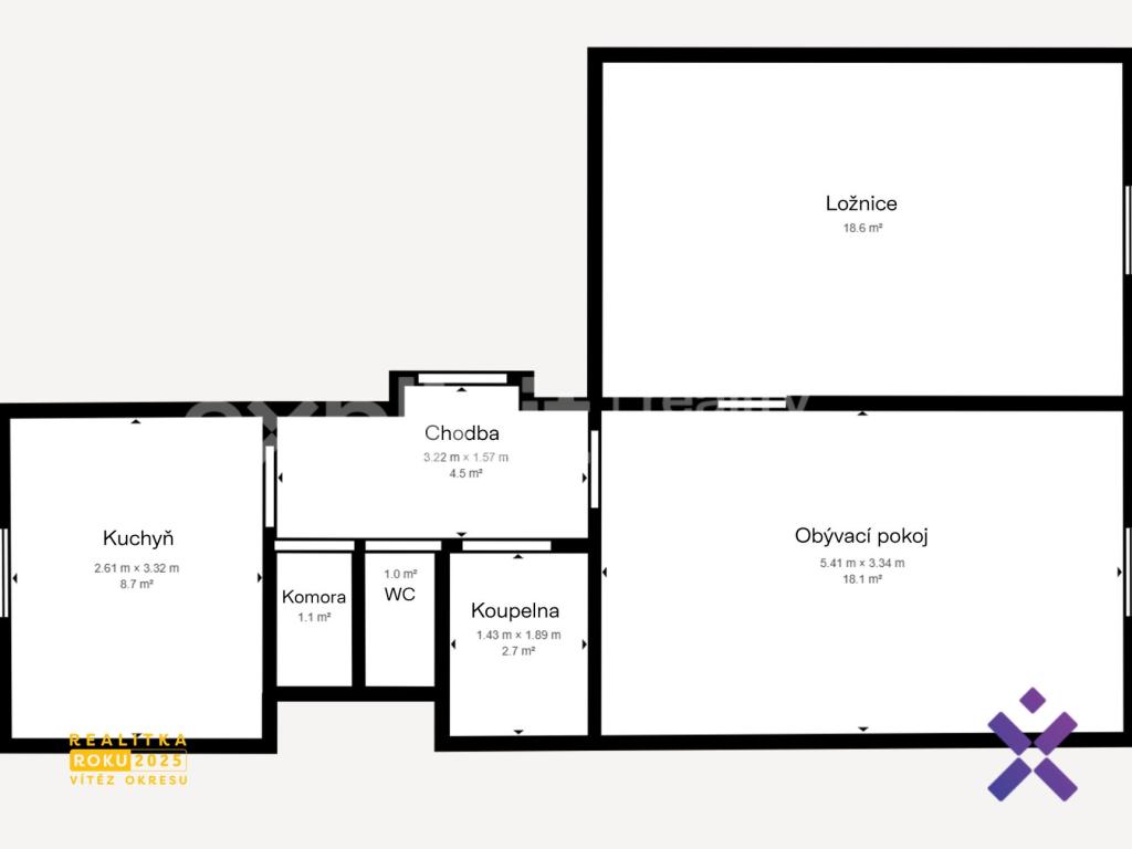 Prodej bytu 2+1 55 m2, Zlín – náhled fotky 17