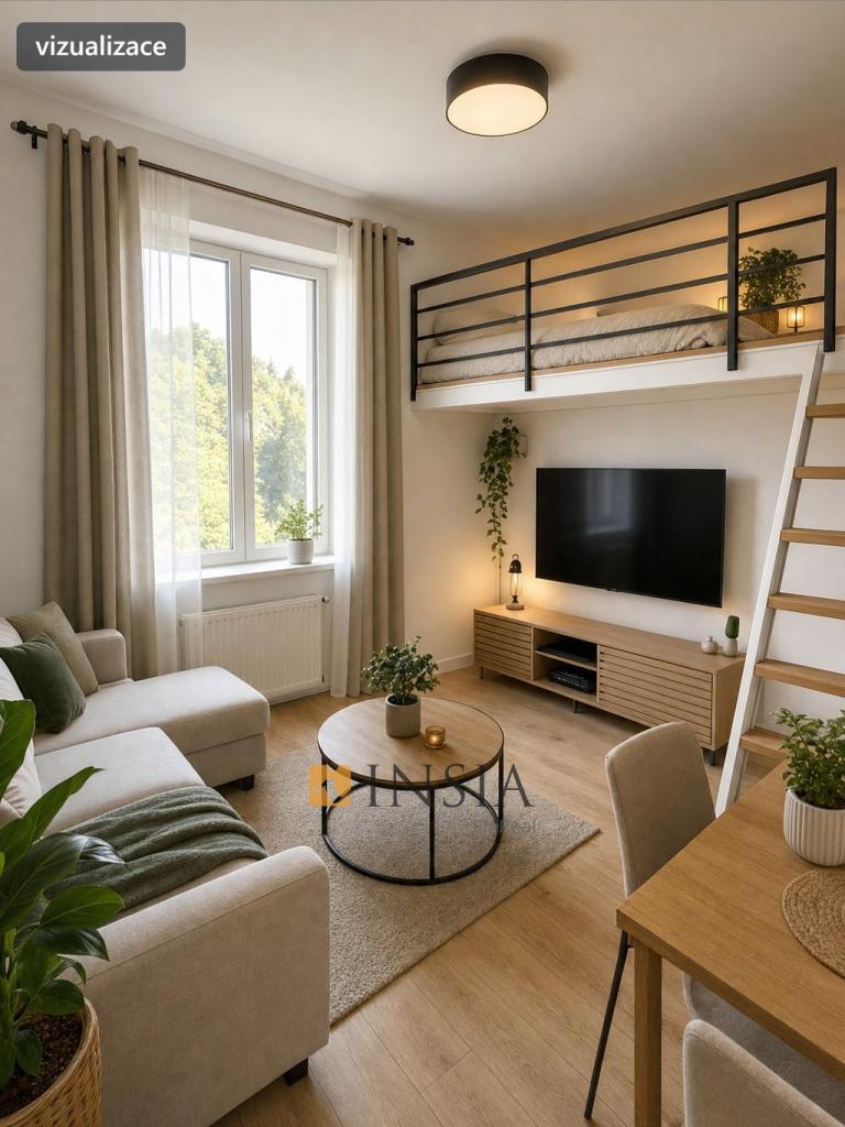 Prodej bytu 1+kk 20 m2, Český Krumlov – náhled fotky 9