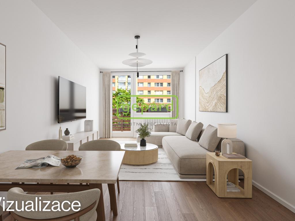Prodej bytu 2+kk 45 m² – pohled 2