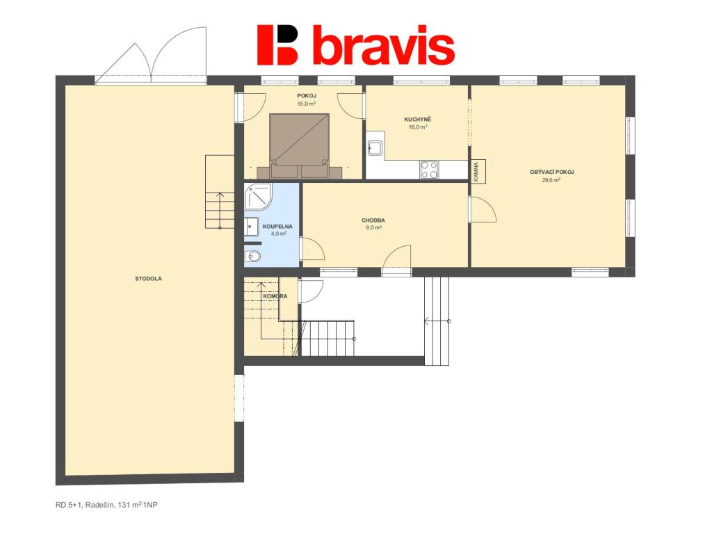Prodej domu 440 m2, Radešín – náhled fotky 6