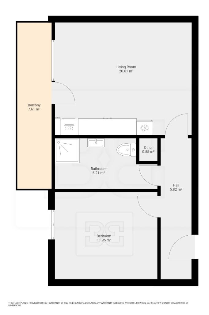 Pronájem bytu 2+kk 55 m2, České Budějovice – náhled fotky 18