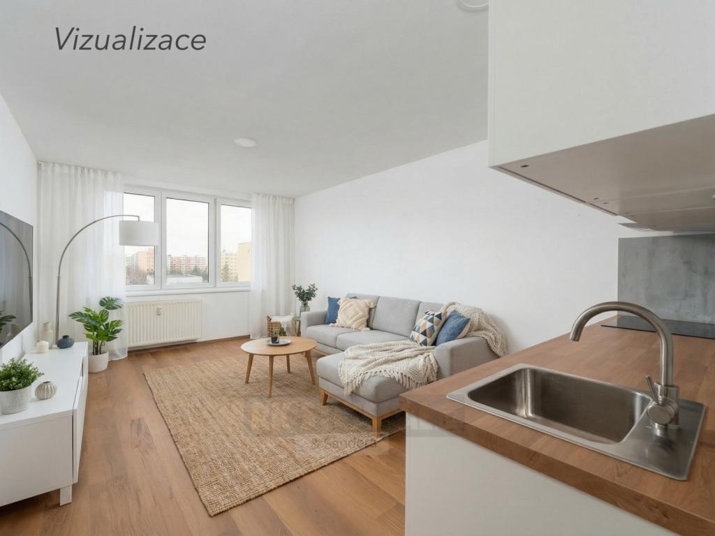 Pronájem bytu 1+kk 28 m2