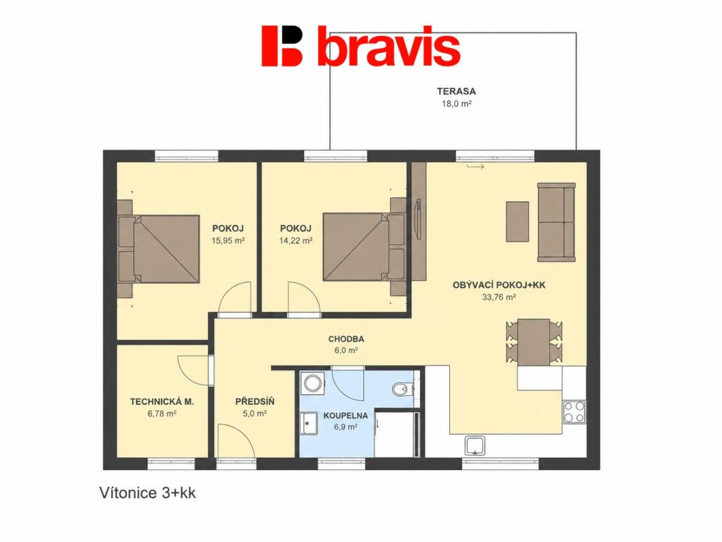 Prodej domu 104 m2, Vítonice – náhled fotky 5