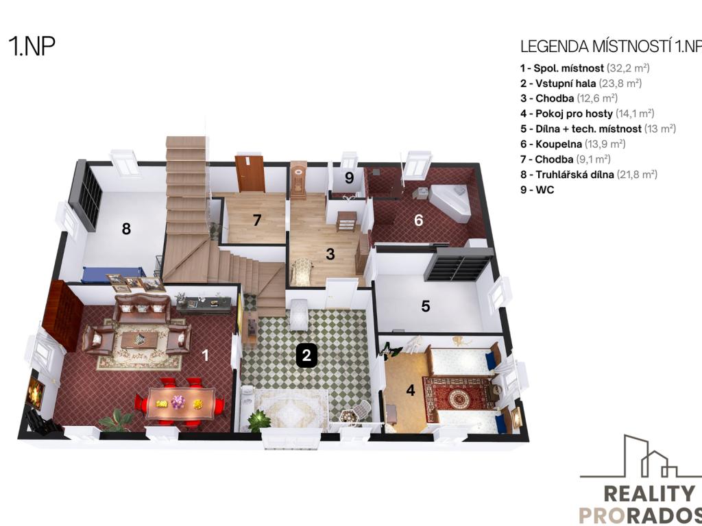 Prodej domu 292 m2, Kučerov – náhled fotky 19