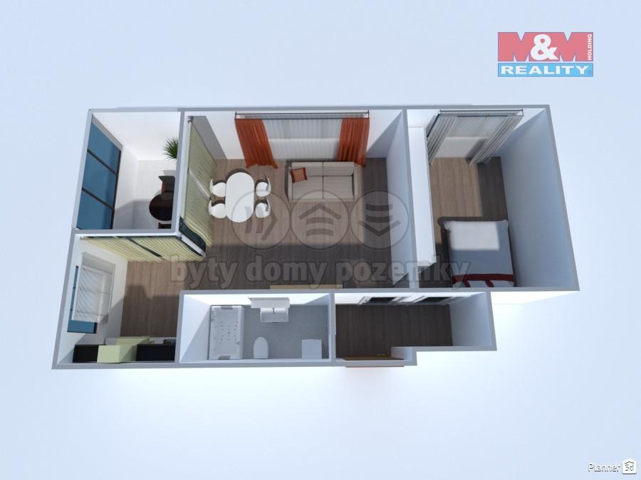Pronajem bytu 2+kk 64 m2
