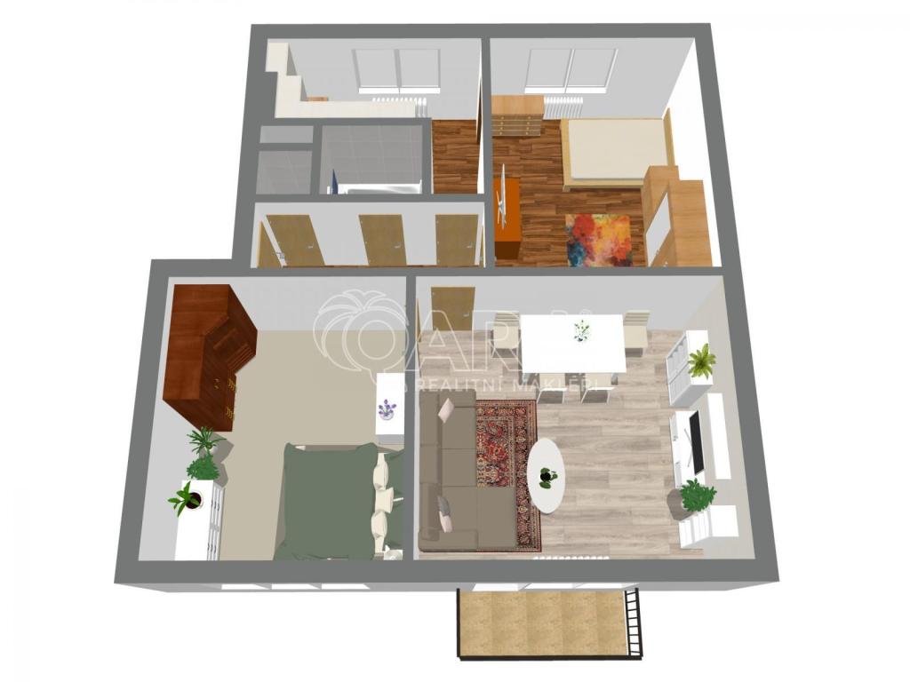 Pronájem bytu 3+1 62 m2, Nový Jičín – náhled fotky 10