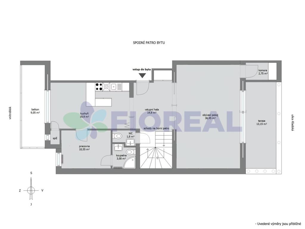 Pronájem bytu 5+1 230 m2, Praha – náhled fotky 27