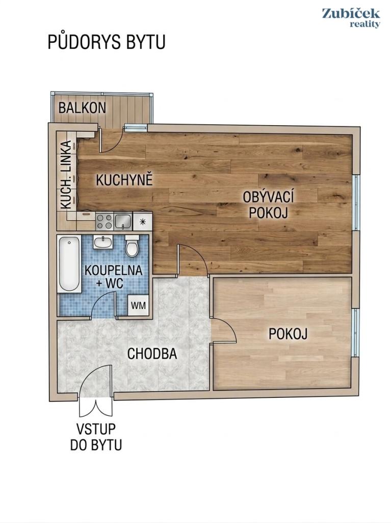 Prodej bytu 2+kk 53 m2, Strážnice – náhled fotky 15