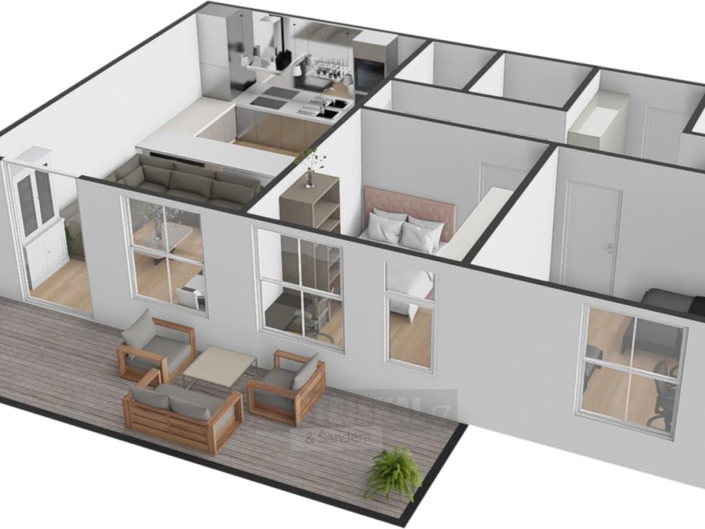 Prodej bytu 3+kk 72 m2, Včelná – náhled fotky 14