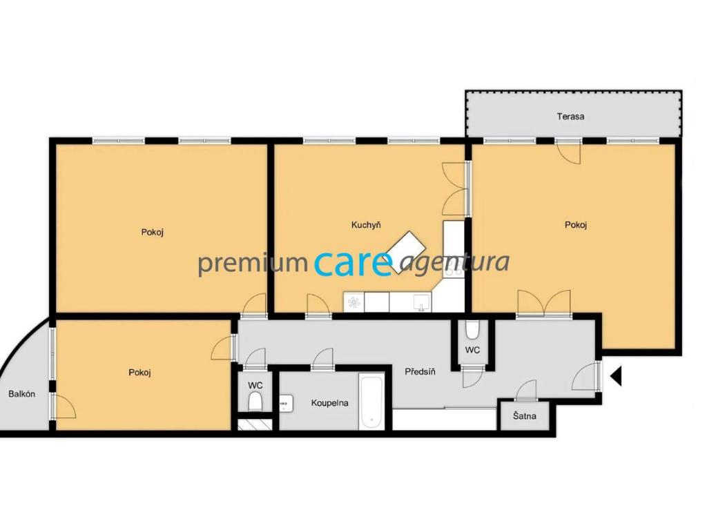 Prodej bytu 3+1 147 m2, Praha – náhled fotky 21