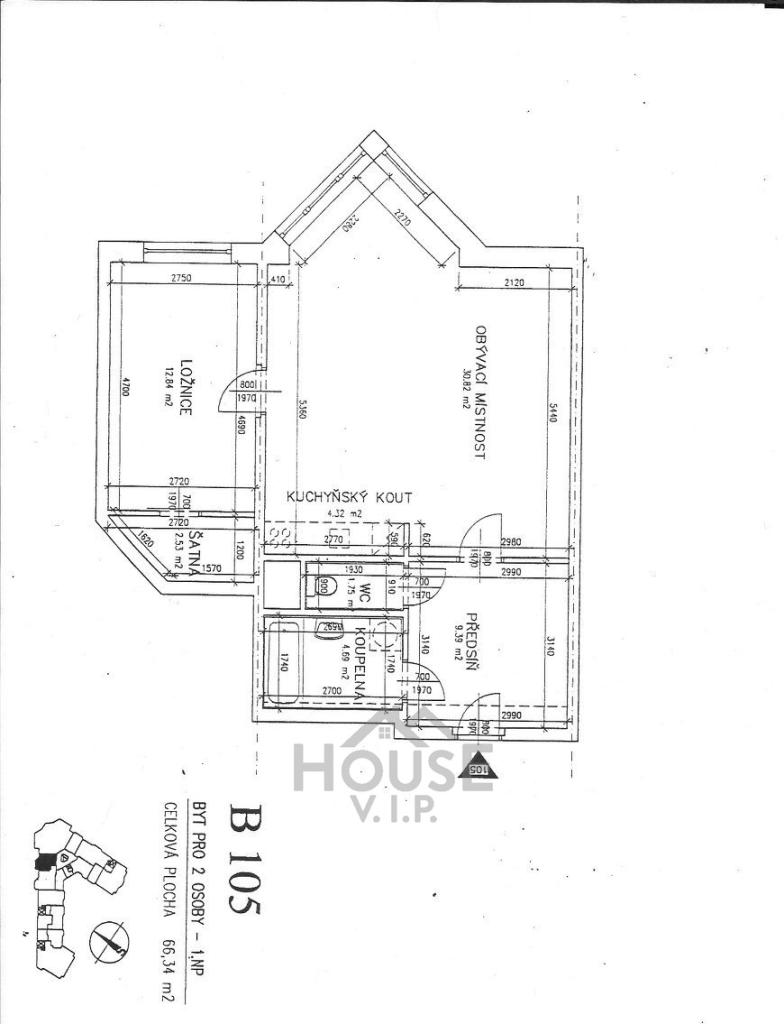 Prodej bytu 2+kk 66 m2, Praha – náhled fotky 13