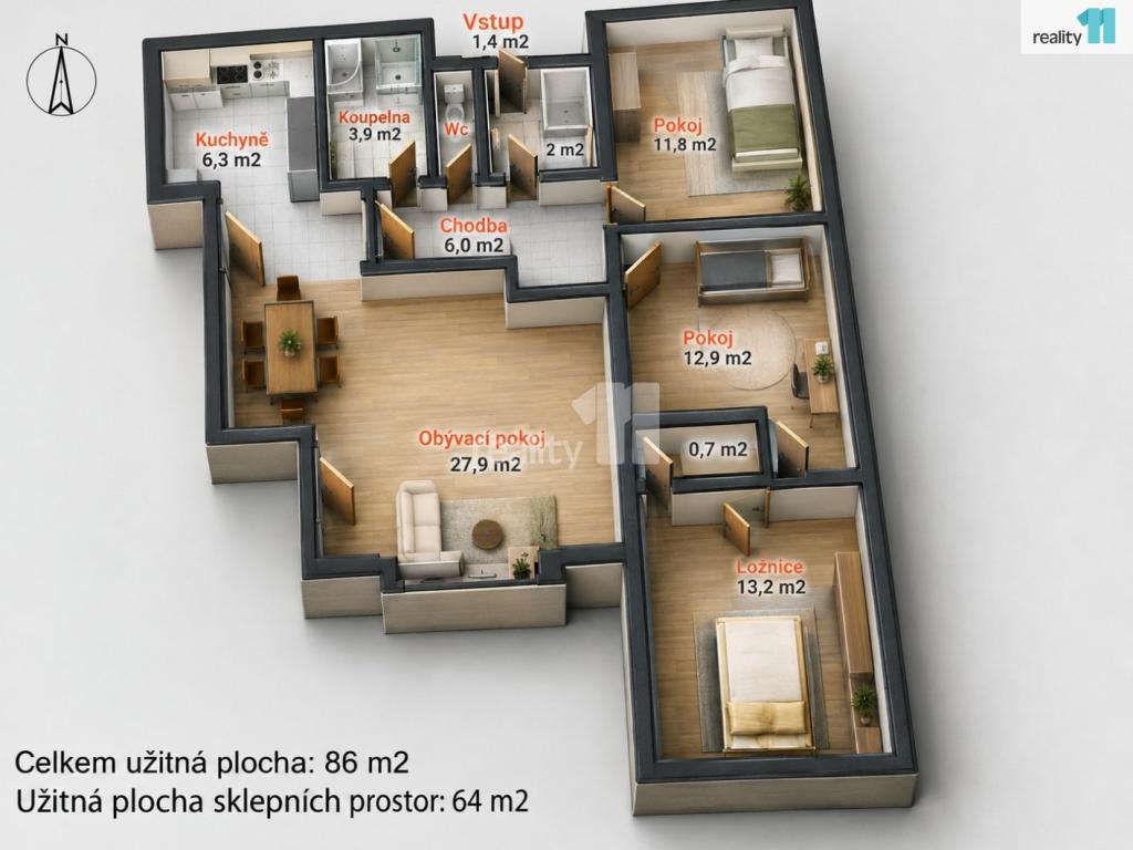 Prodej domu 150 m2, Kouřim – náhled fotky 2