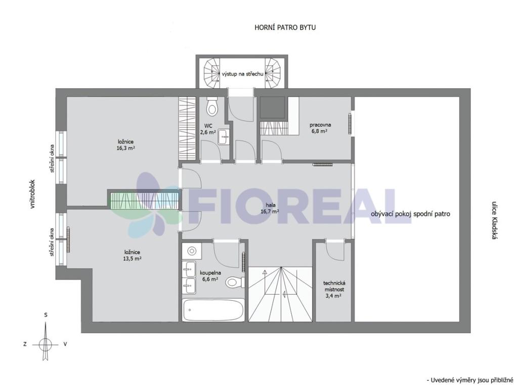 Pronájem bytu 5+1 230 m2, Praha – náhled fotky 28