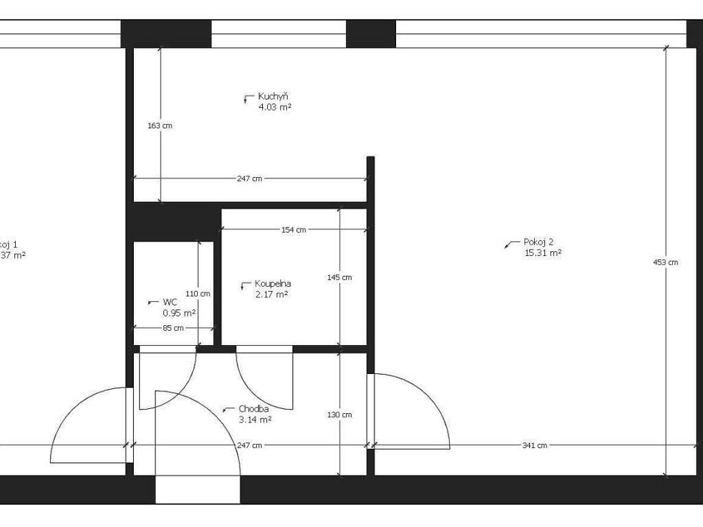 Prodej bytu 2+1 39 m2, Pardubice – náhled fotky 6