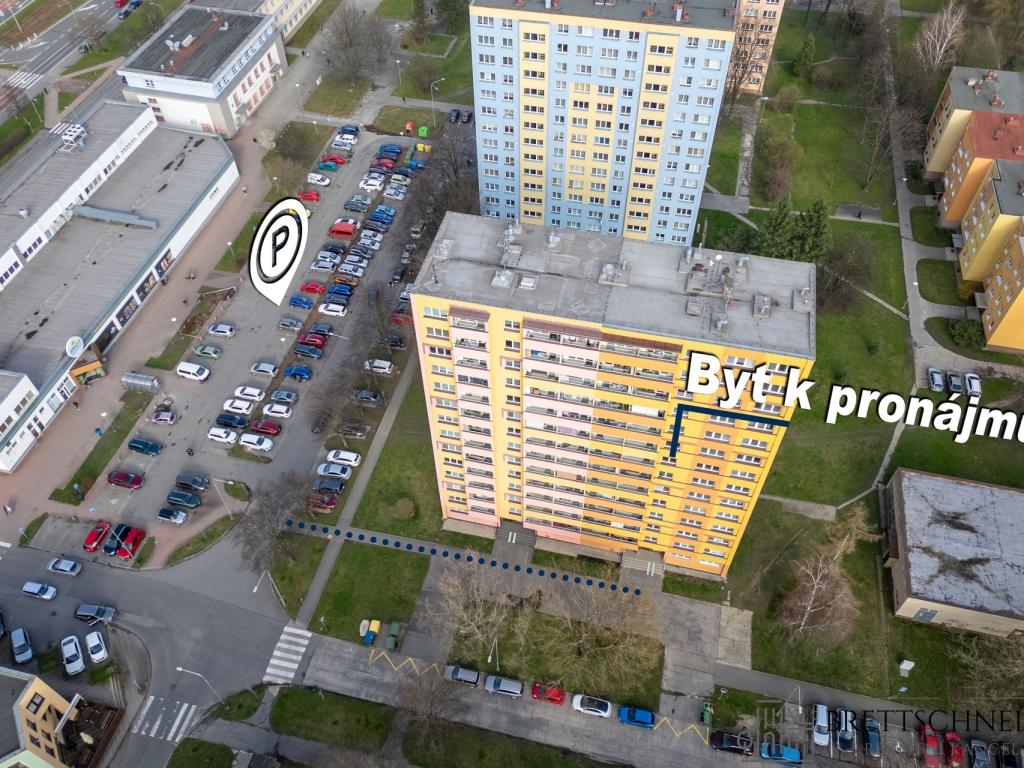 Pronájem bytu 2+1 57 m² Krestova, Ostrava Hrabůvka 10900 CZK