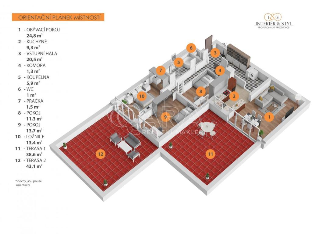 Prodej bytu 4+kk 103 m2, Praha – náhled fotky 22