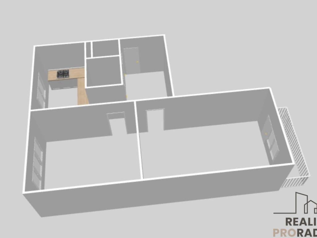 Prodej bytu 2+1 51 m2, Kadaň – náhled fotky 3