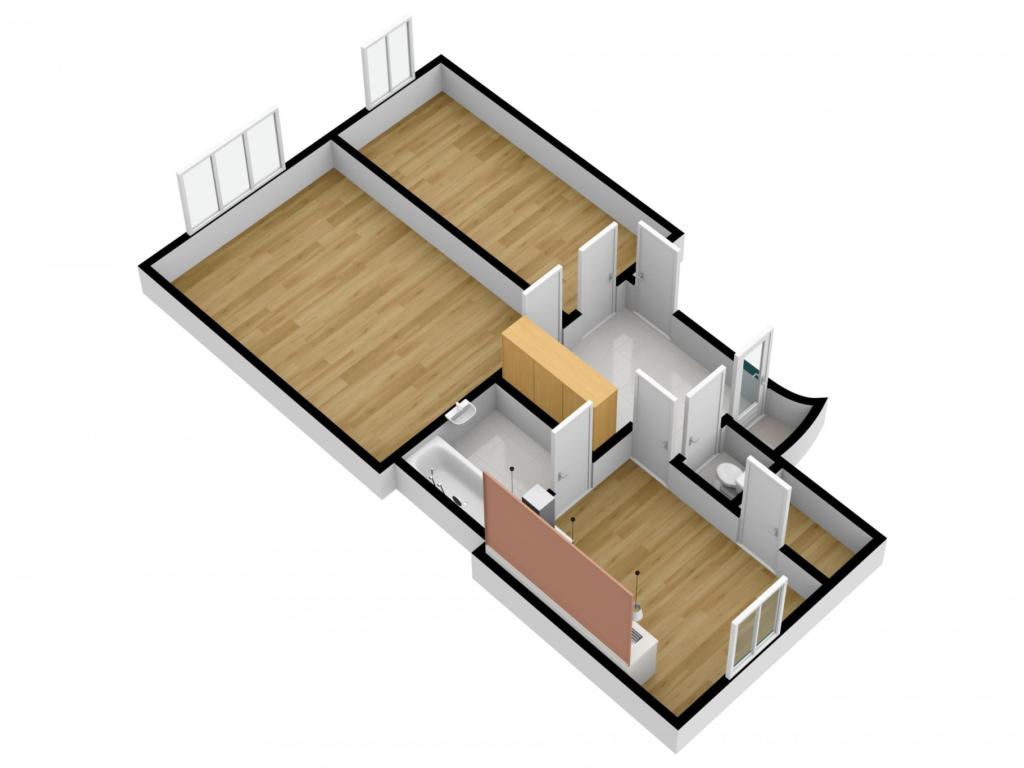 Pronájem bytu 2+1 59 m2