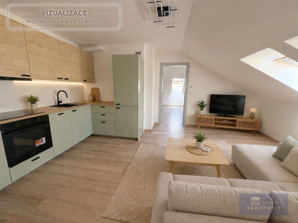 Pronájem bytu 2+kk 58 m2