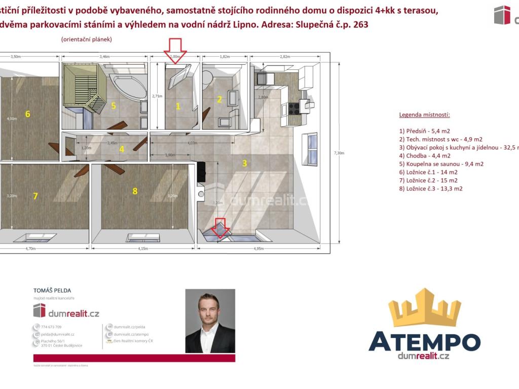 Prodej domu 100 m2