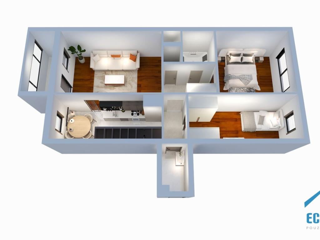 Prodej bytu 3+1 68 m2