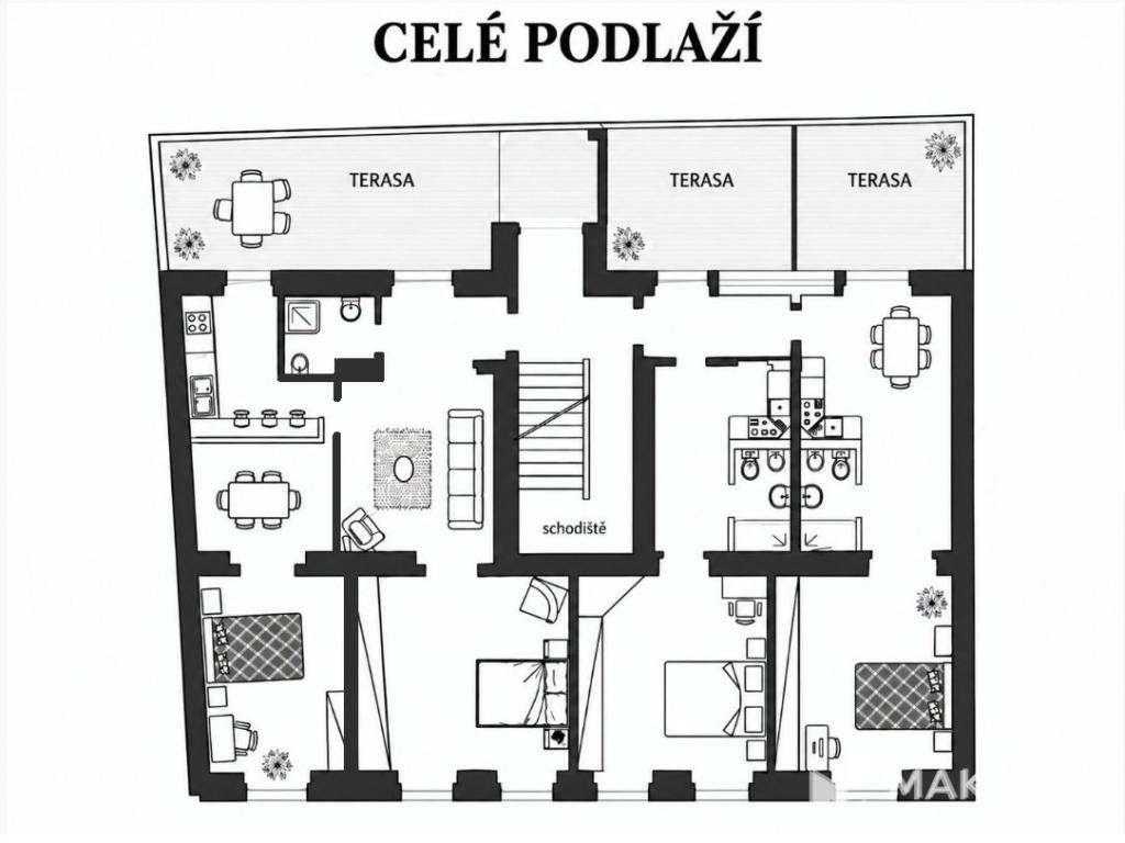 Prodej bytu atypický 190 m2, Praha – náhled fotky 25