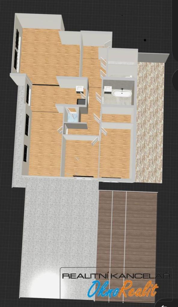 Prodej bytu 4+1 101 m² – pohled 2