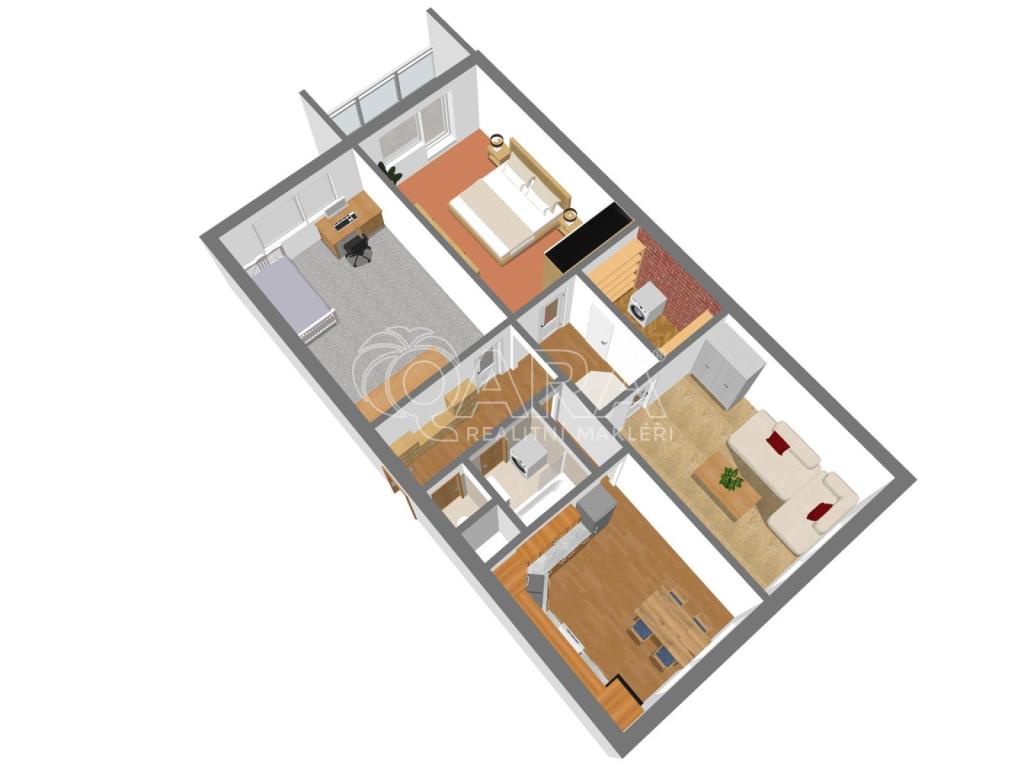 Pronájem bytu 3+1 75 m2
