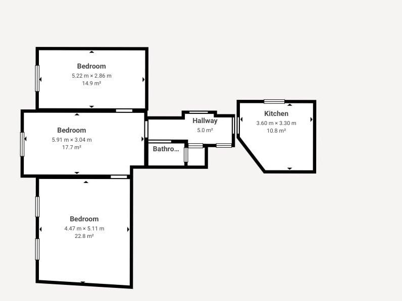 Pronájem bytu 3+1 74 m2, Plzeň – náhled fotky 12