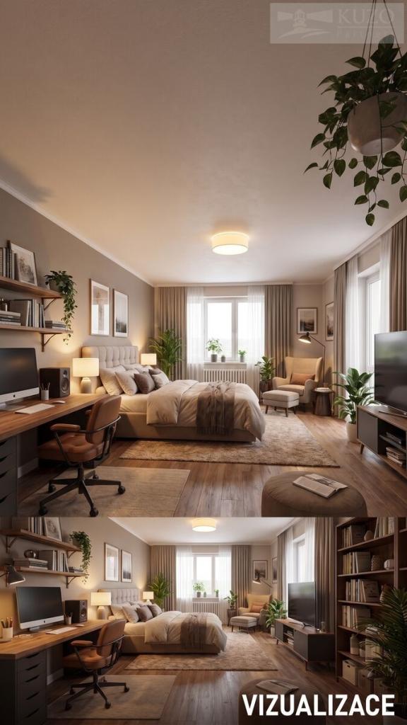 Pronájem bytu 2+kk 56 m2
