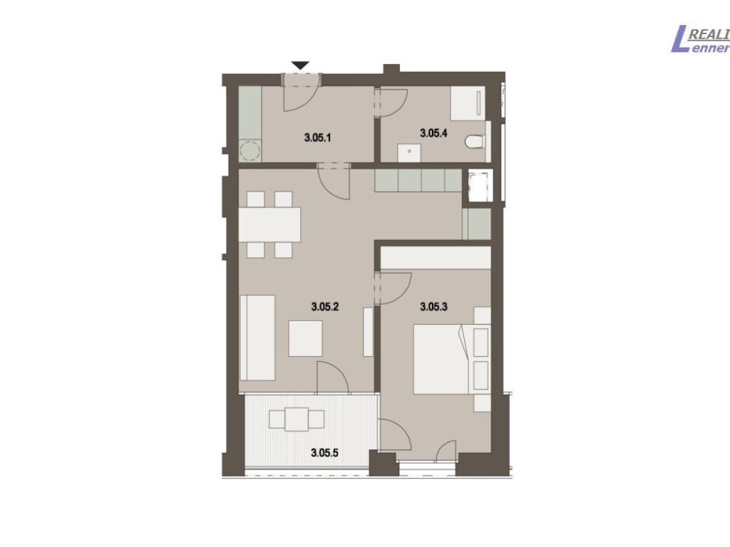 Pronájem bytu 2+kk 59 m2, Praha – náhled fotky 15