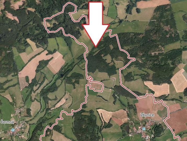 Prodej pozemku 6582 m2