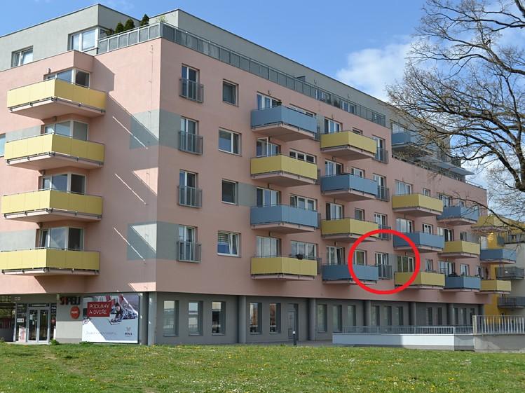 Pronajem bytu 1+kk 34 m2