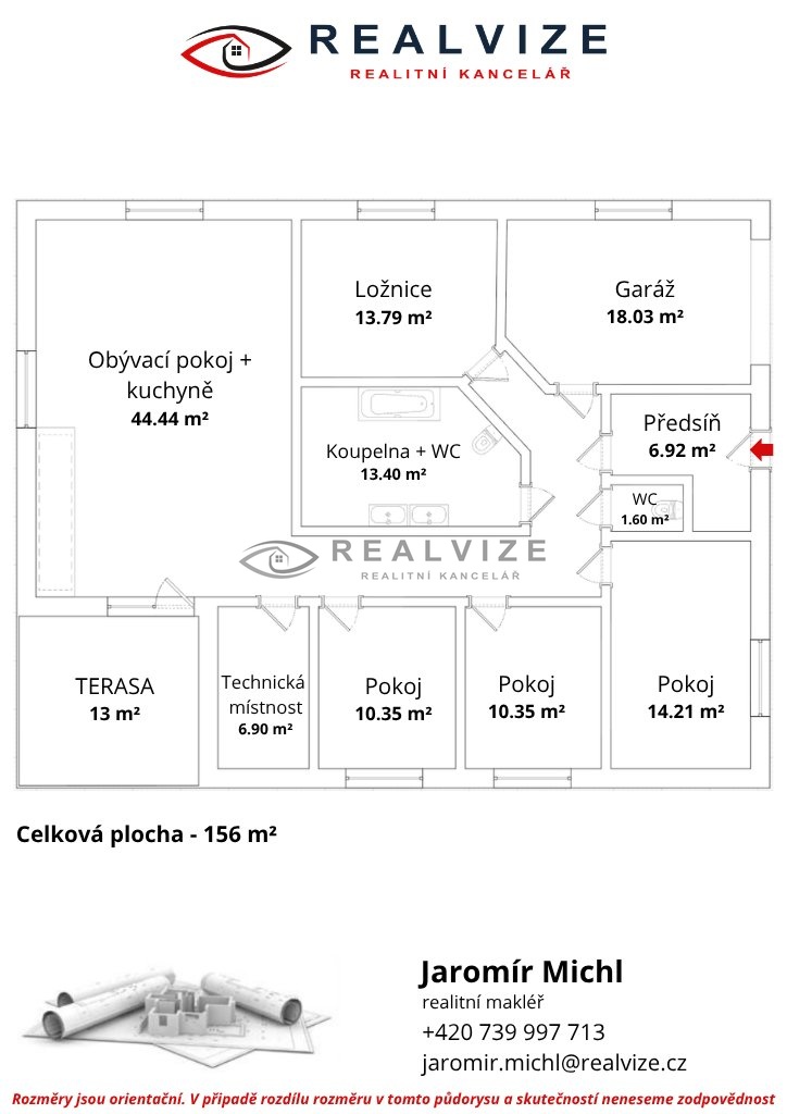 Prodej domu 156 m2