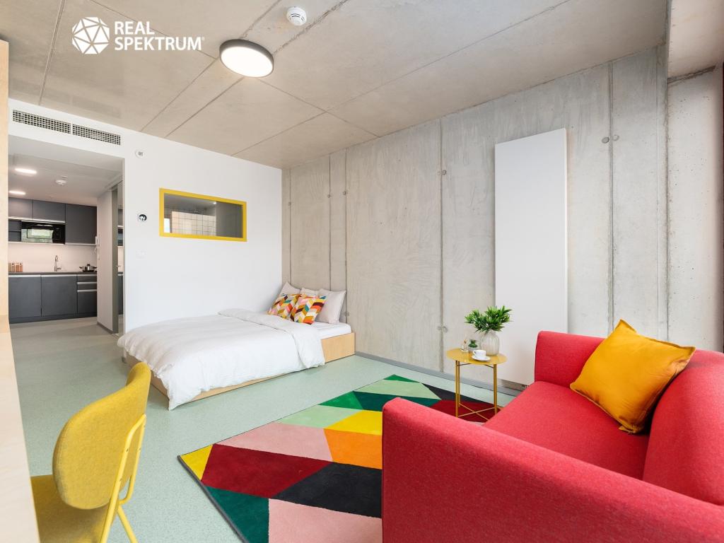 Pronájem bytu 1+kk 24 m2