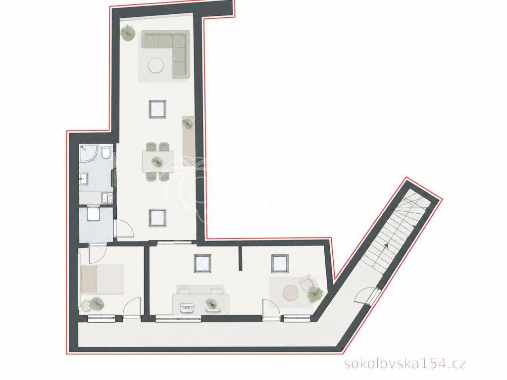 Prodej bytu 3+kk 111 m2