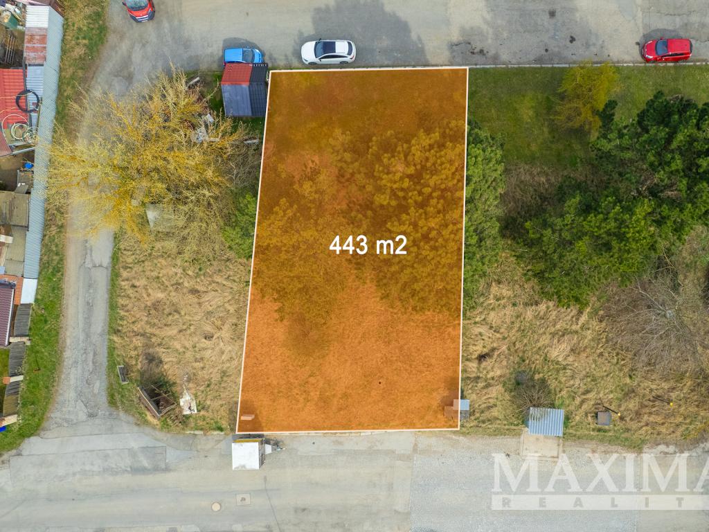 Prodej pozemku 443 m2
