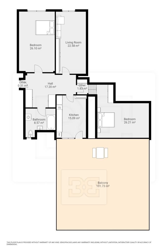 Pronájem bytu 3+1 117 m2