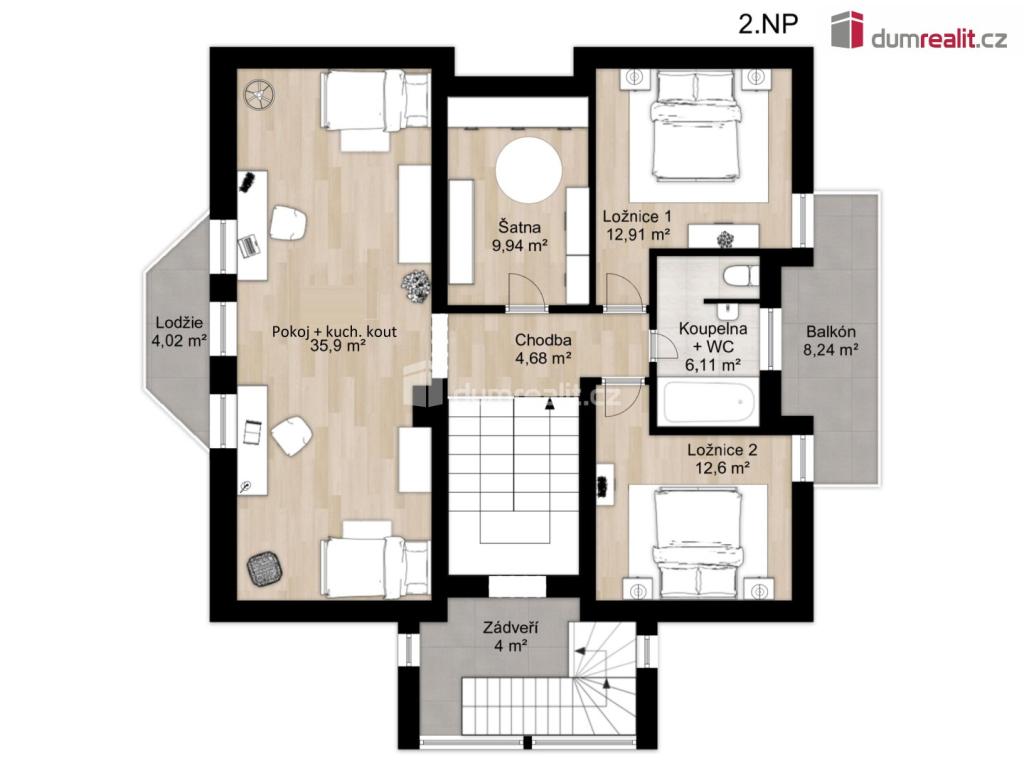 Prodej domu 300 m2, Bystřice – náhled fotky 8