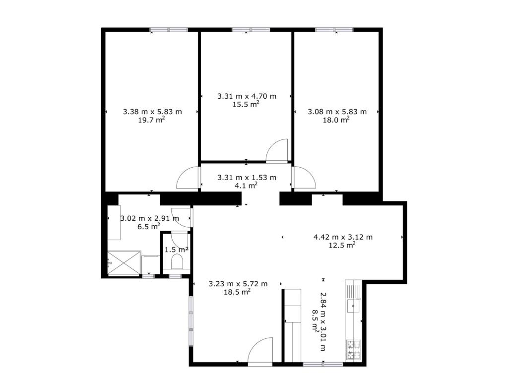 Prodej bytu 4+kk 111 m2, Praha – náhled fotky 24