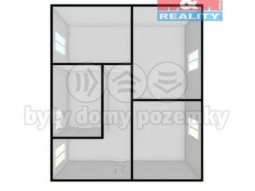 Pronajem bytu 2+1 50 m2