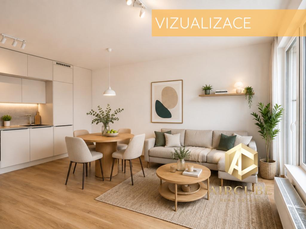 Pronájem bytu 2+kk 52 m2