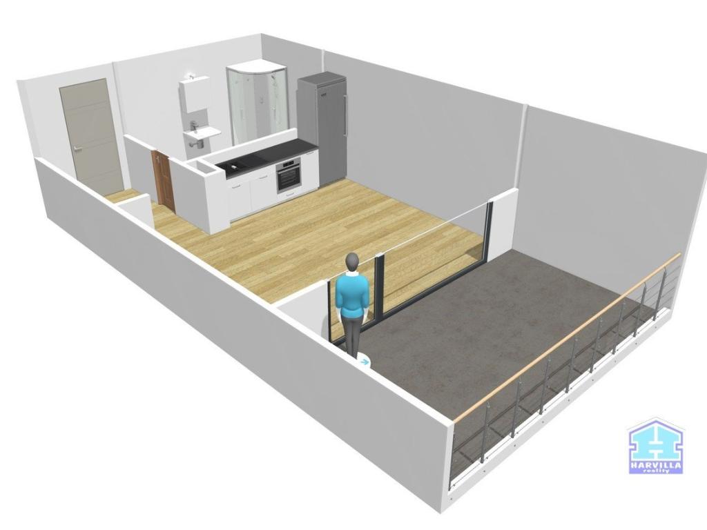 Pronájem bytu 1+kk 34 m2